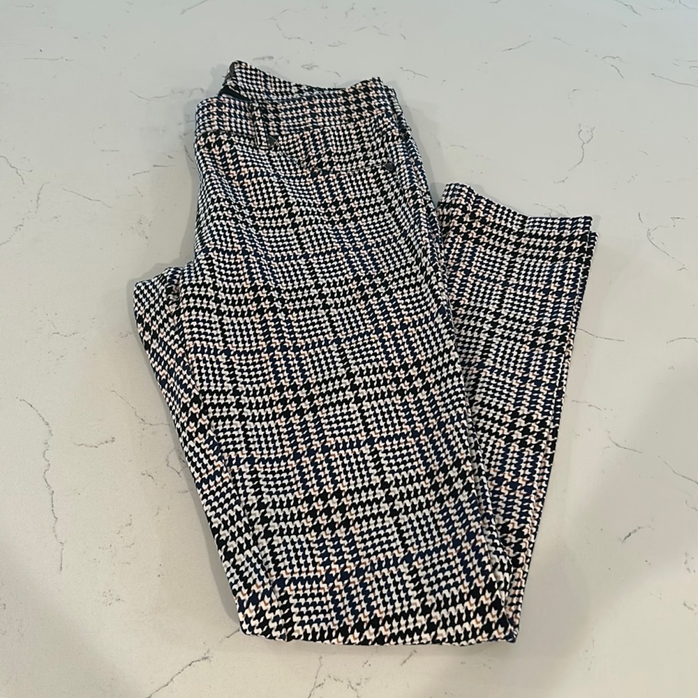 JMcLaughlin Becca houndstooth plaid pant